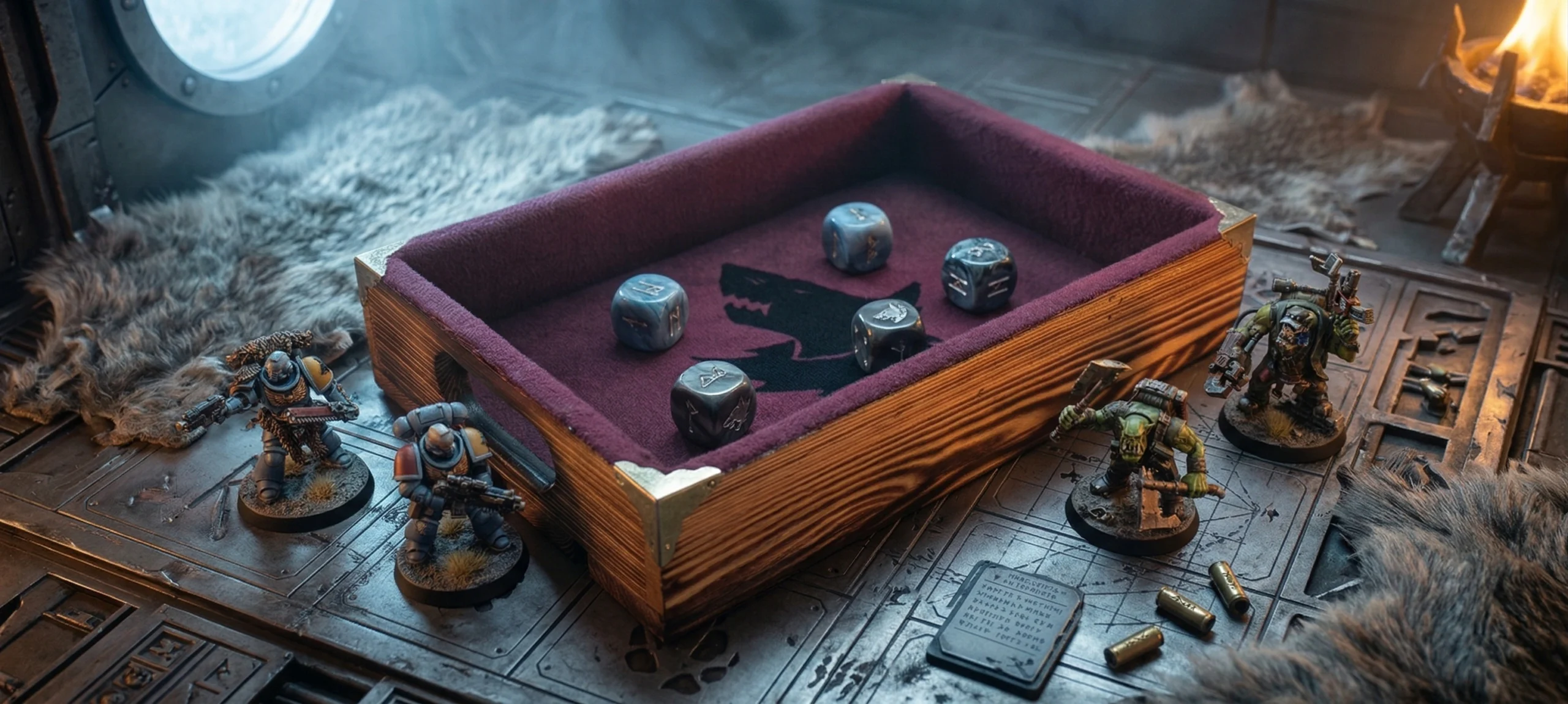 Dice Tray Detail